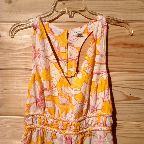 Japna Women's Tropical Floral Maxi Dress Size L - Picture 3 of 7